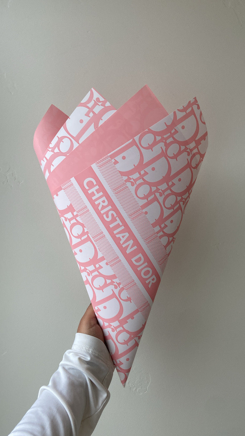 Light Pink Dior Paper