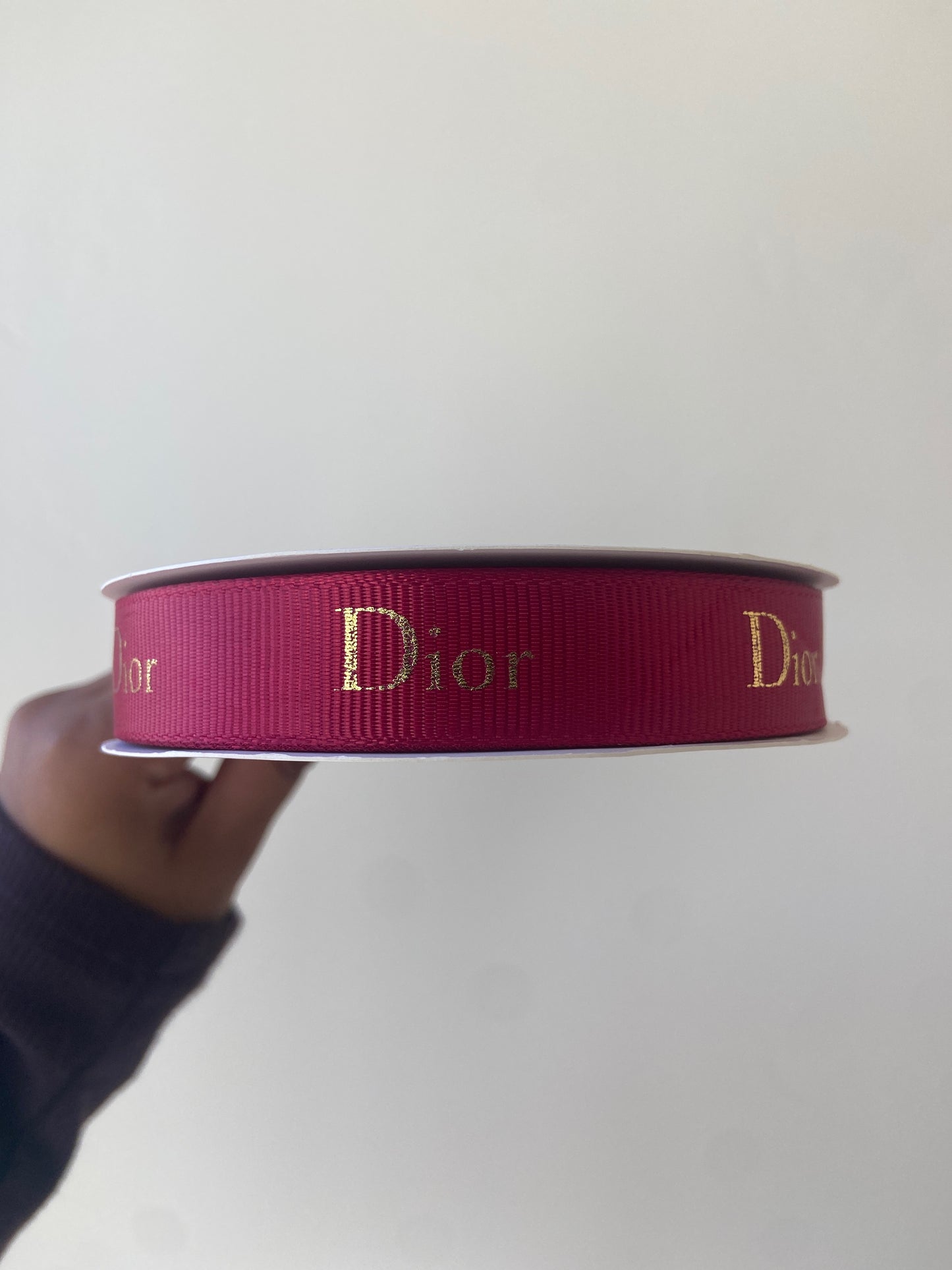 Dior Ribbon Burgundy
