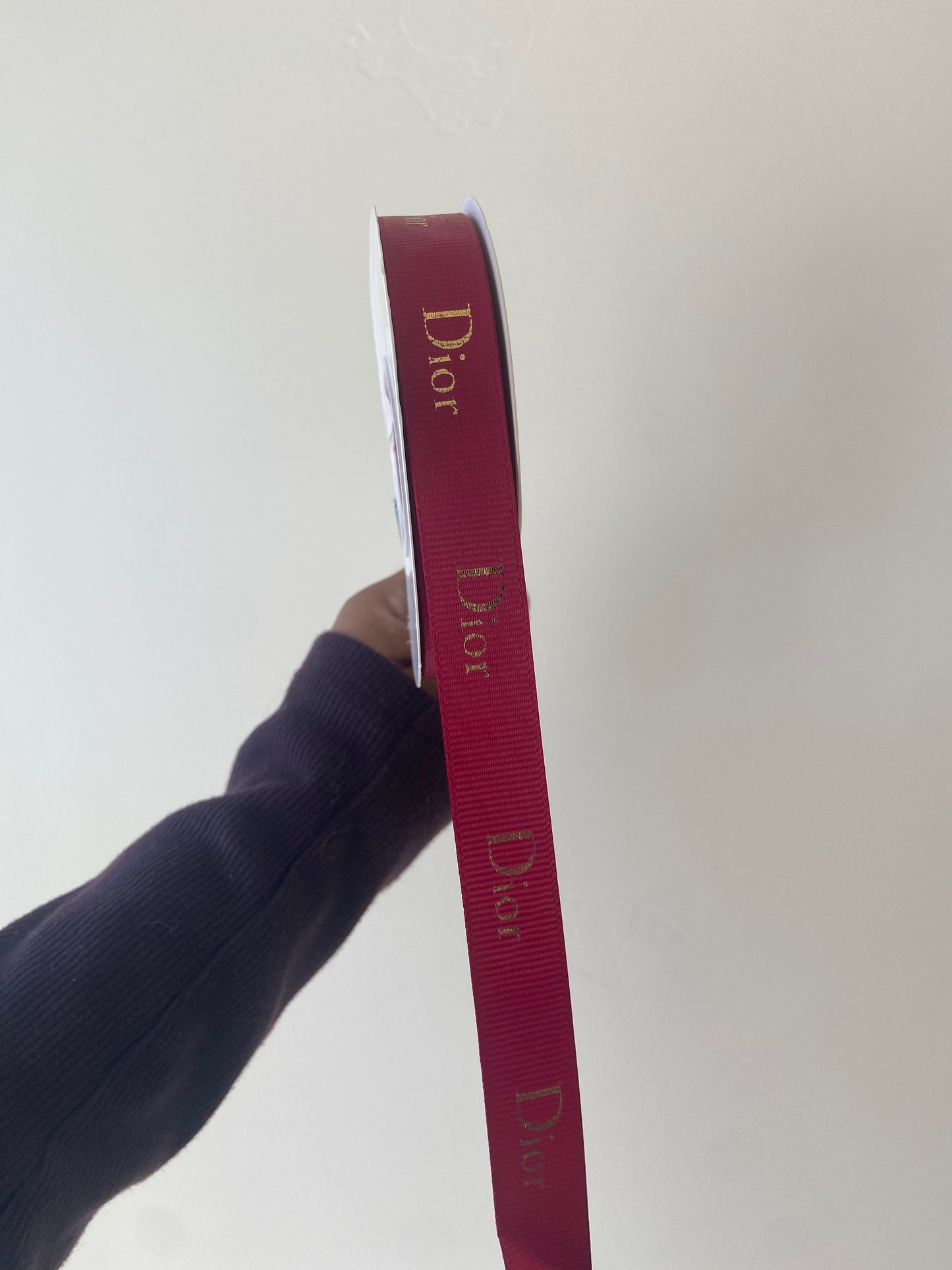 Dior Ribbon Burgundy