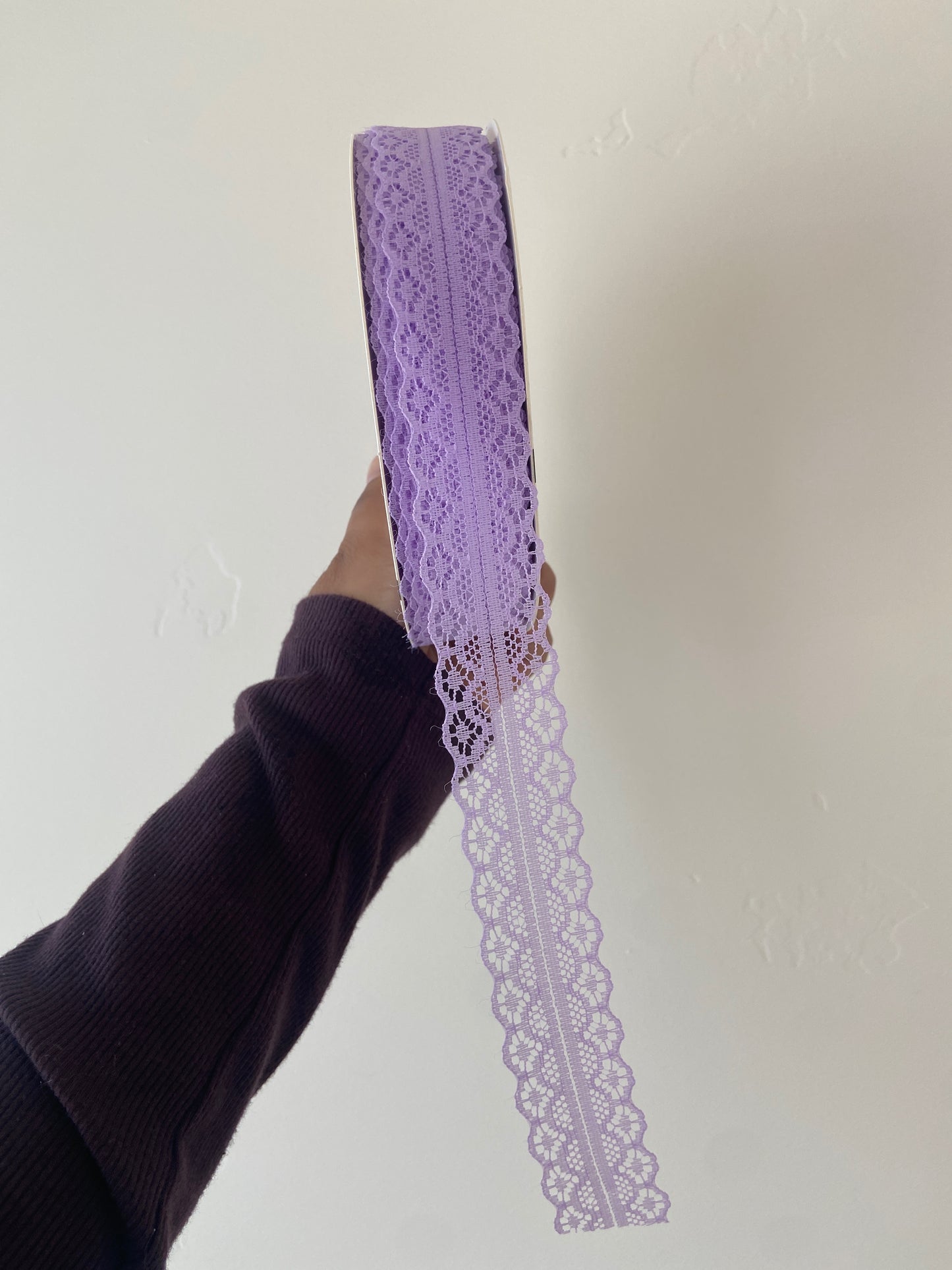 Purple Lace Trim