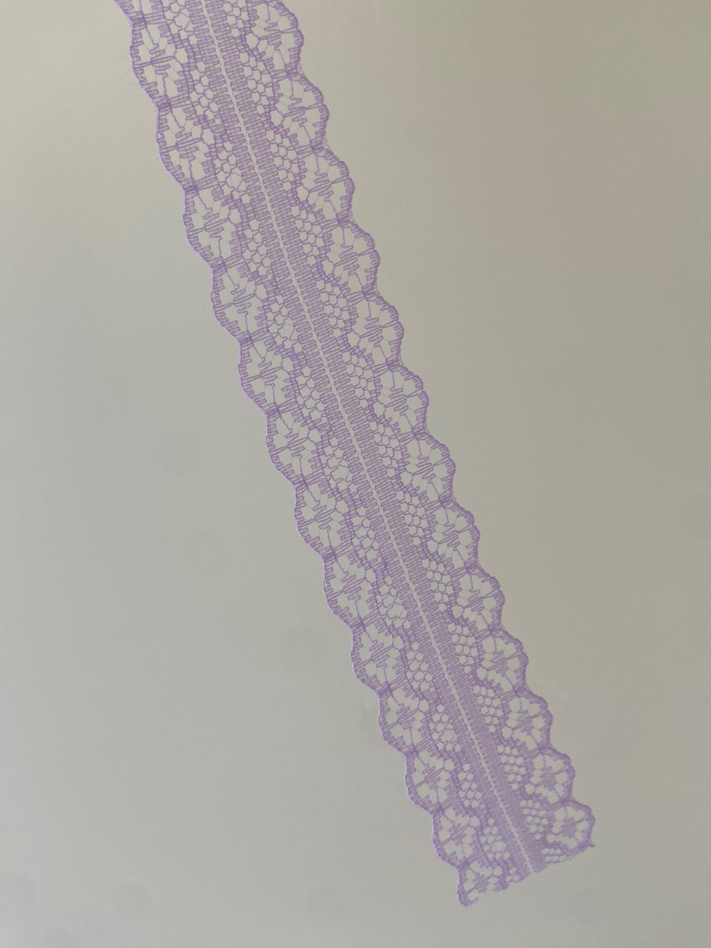 Purple Lace Trim