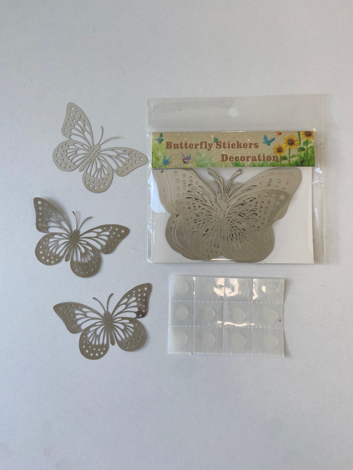 Butterflies Silver Style 1