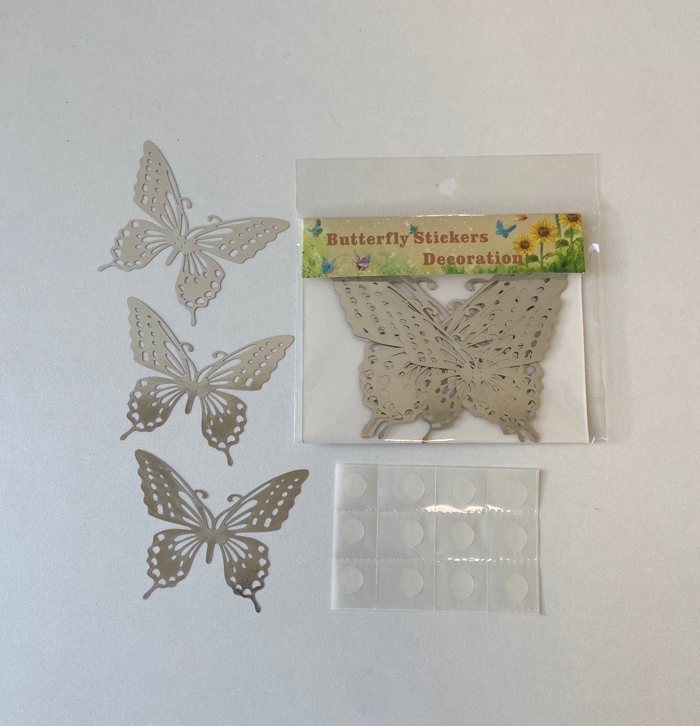 Silver Butterflies Style 2