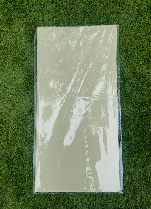 light green wrapping paper
