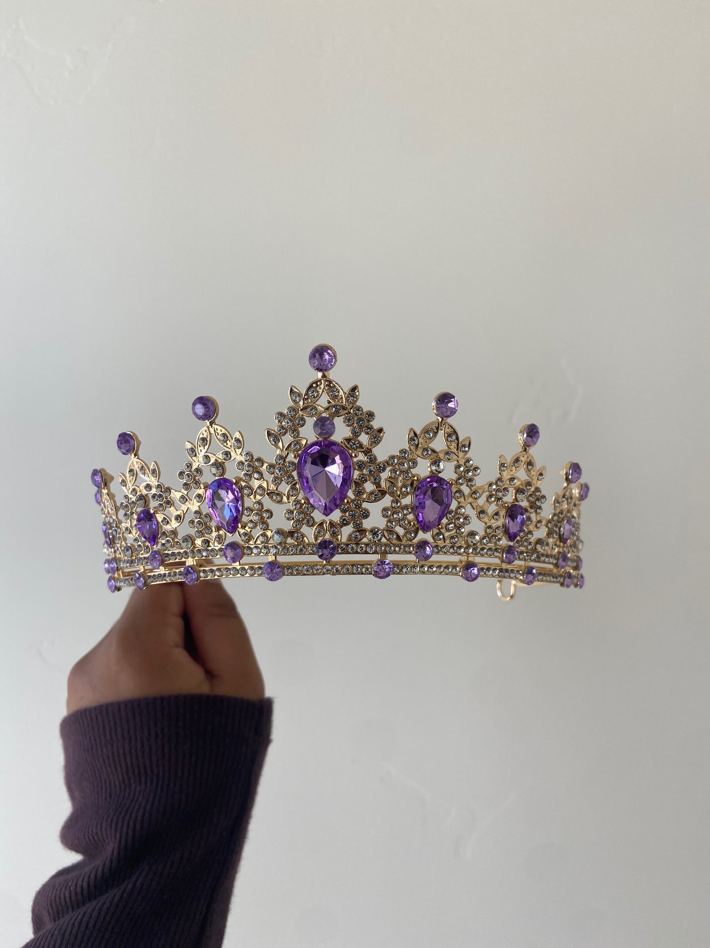 Gold & Purple Crown