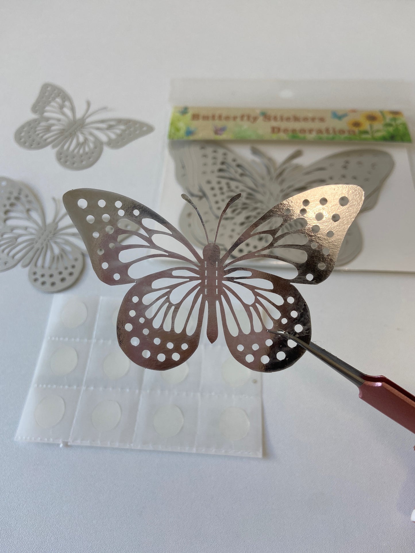 Butterflies Silver Style 1
