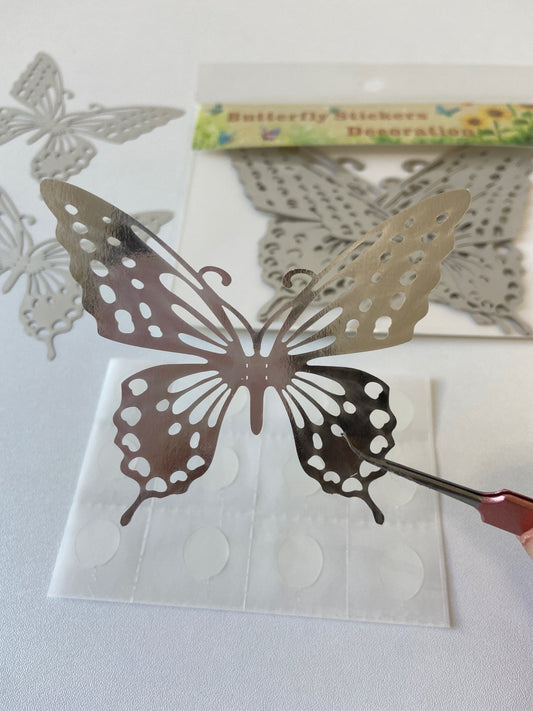 Silver Butterflies Style 2
