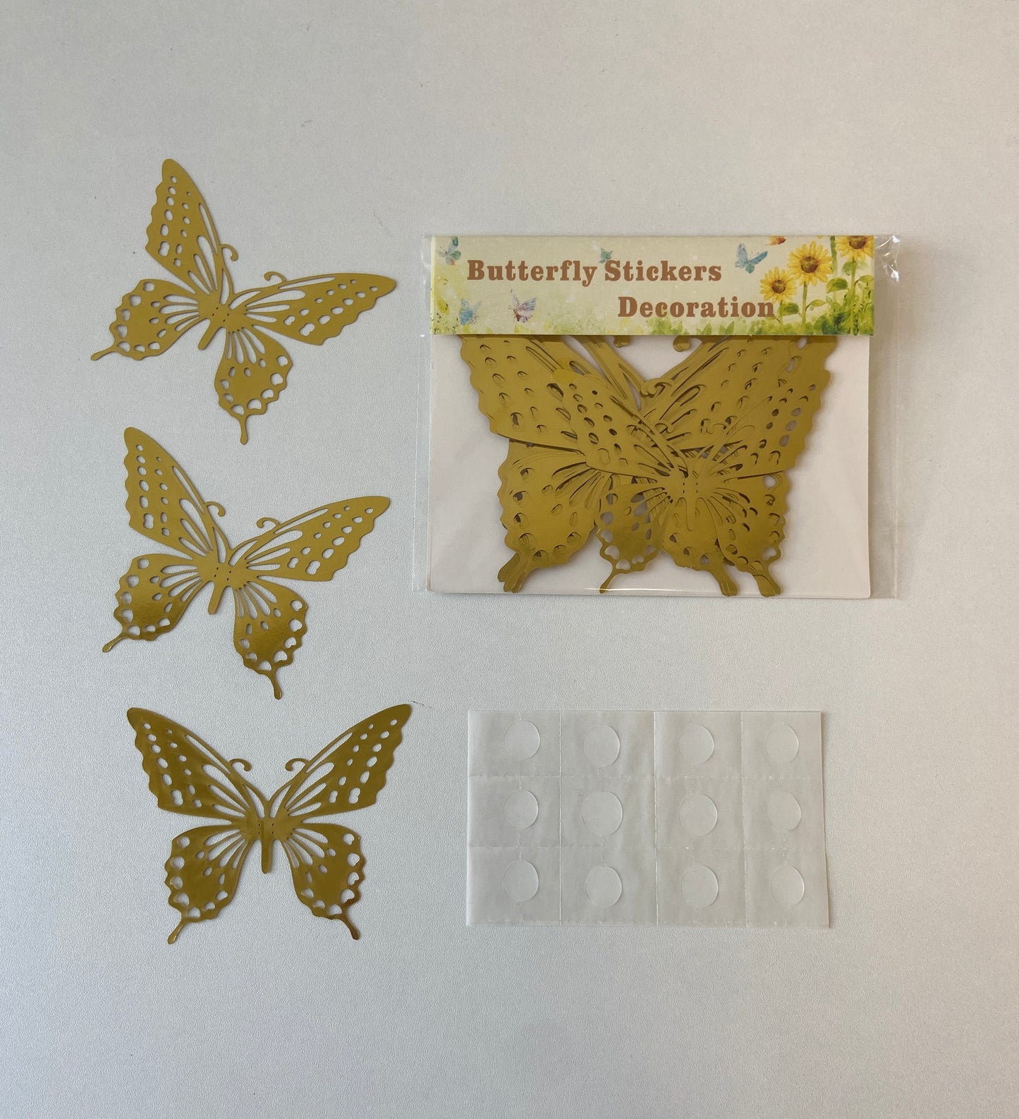 Gold Butterflies Style 2