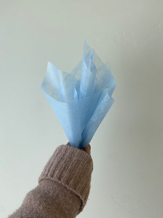 Baby Blue Tissue Paper